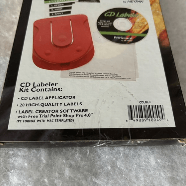 Pro Guard CD Labeler With Software *New*