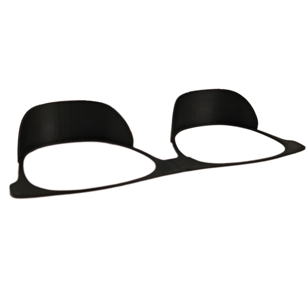 Black Screen Shade For Xreal One 3D Printing Lens Protector Bottom Light Shield