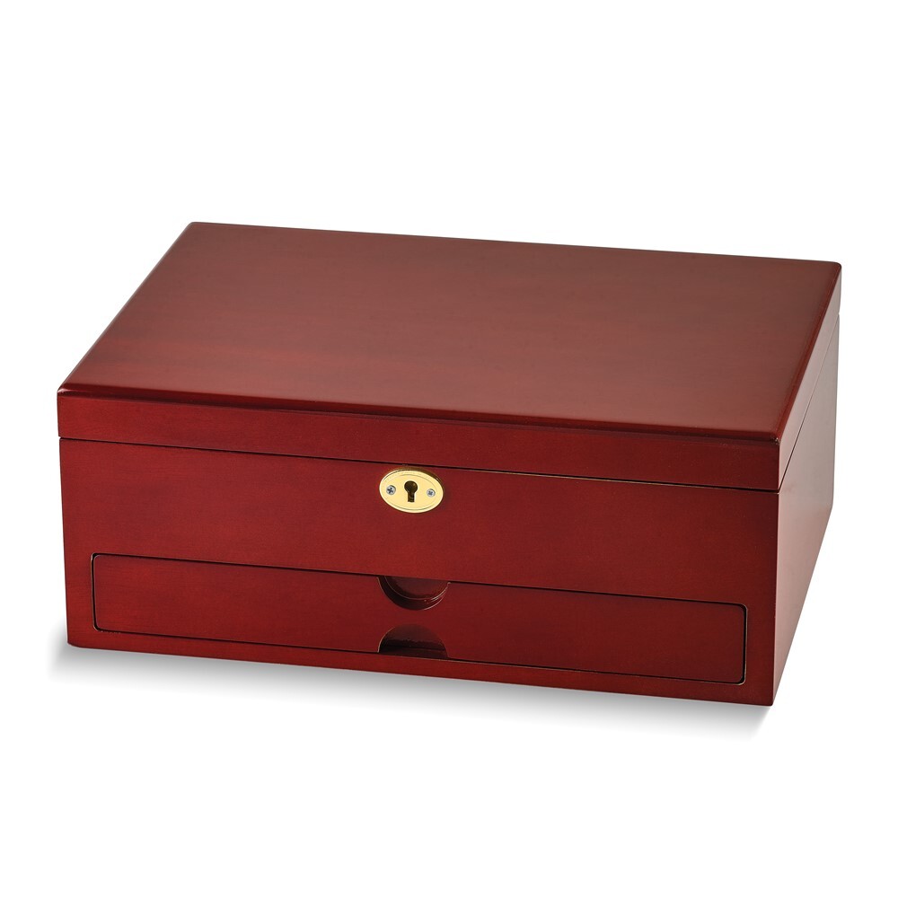 Cherry High Gloss Finish Accessories Watch Case