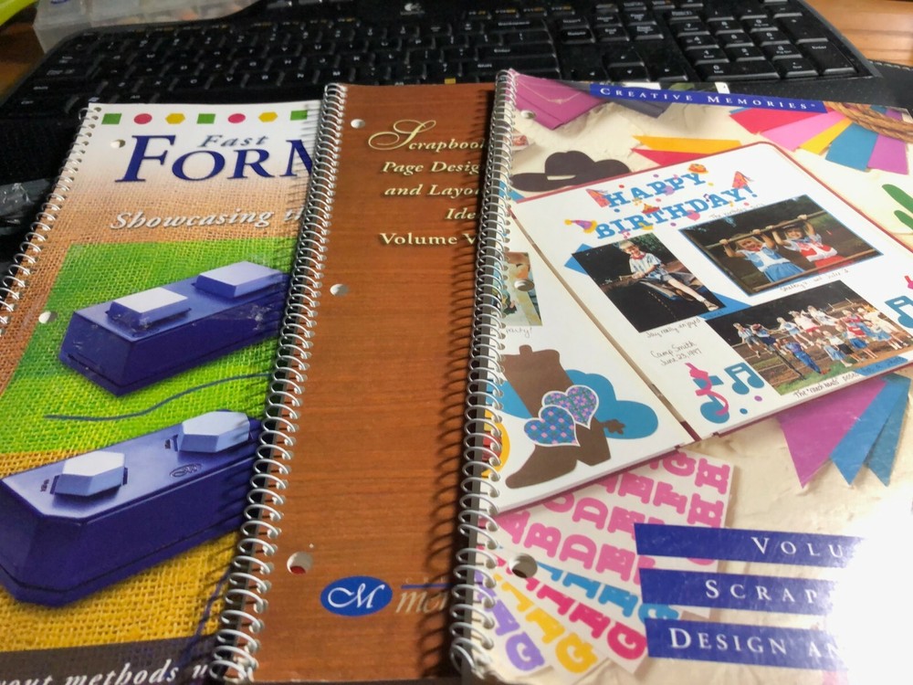 2) Creative Memories Page Patterns Fall 2003, Spring and Fall 2004