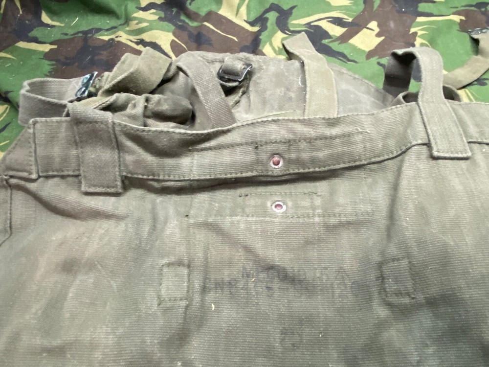 Original British Army 58 Pattern Webbing Back Pack