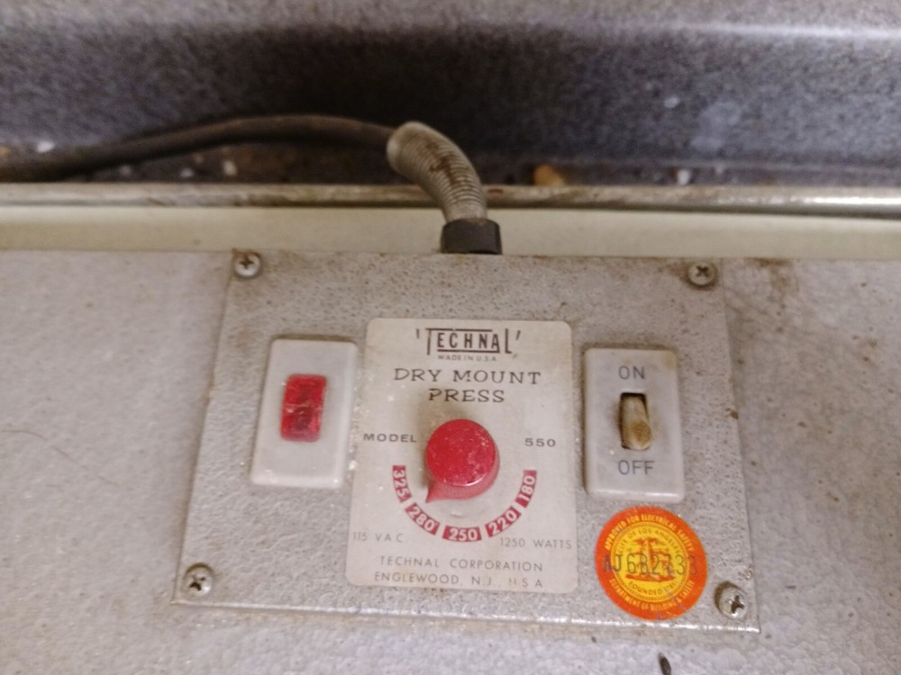 Technal 550 Dry Mount Heat Press