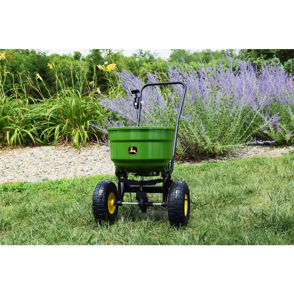 50 Lbs. Push Broadcast Spreader for Seed and Fertilizer