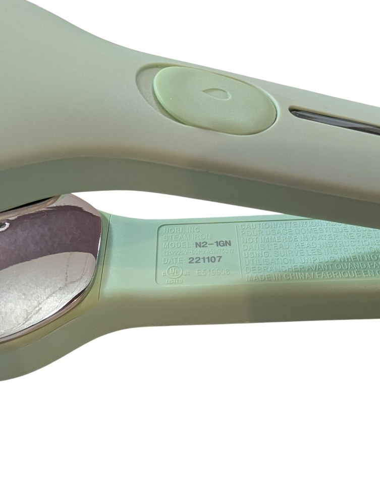 NORI Multi Press Handheld Steam Iron Compact. No Ironing Board Needed! Sage
