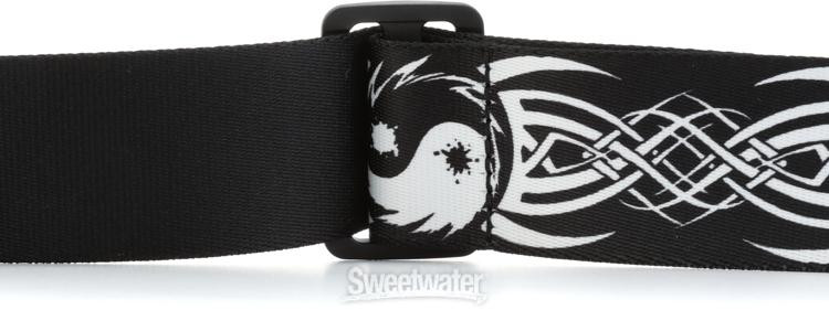 Levy's MP 2" Printed Polyester Guitar Strap - Yin Yang