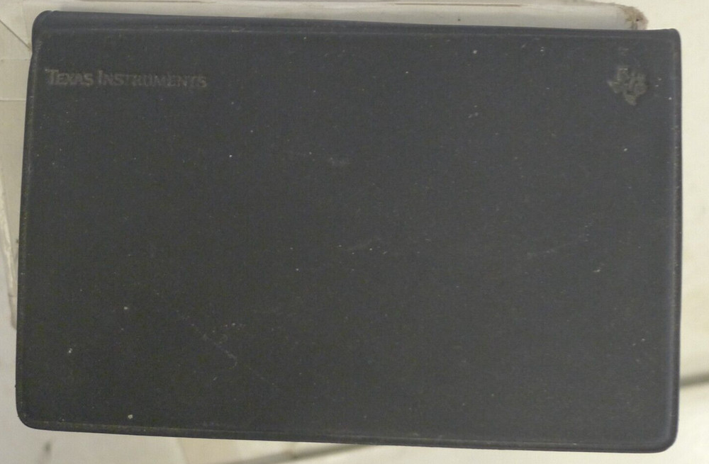 Texas Instruments Phone Bank I-1090 with Case - DISPLAY ISSUE