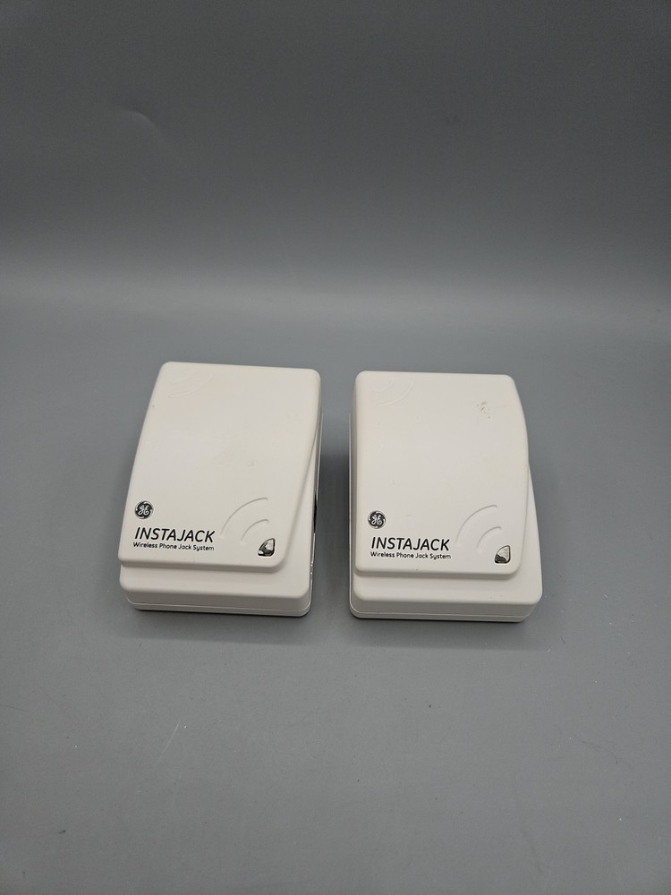 GE Instajack 2 Base and Extension Unit 86597 Wireless Phone Jack System