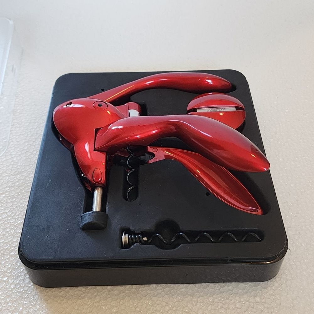 Metro Houdini Lever Corkscrew – Red