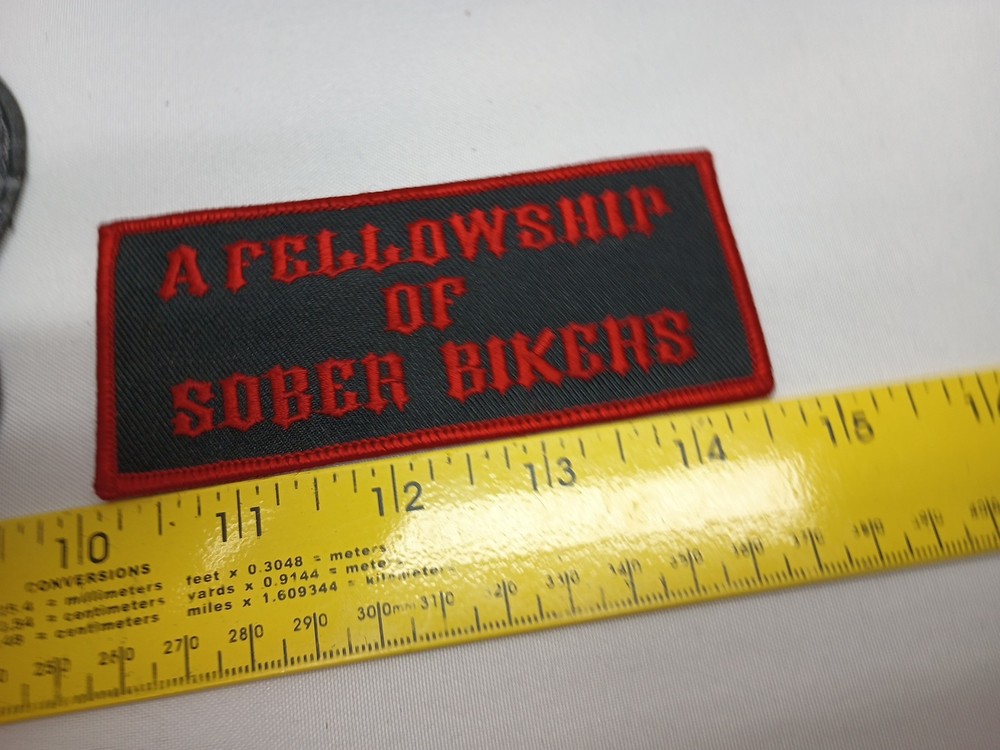 6 Sew On jacket vest patches