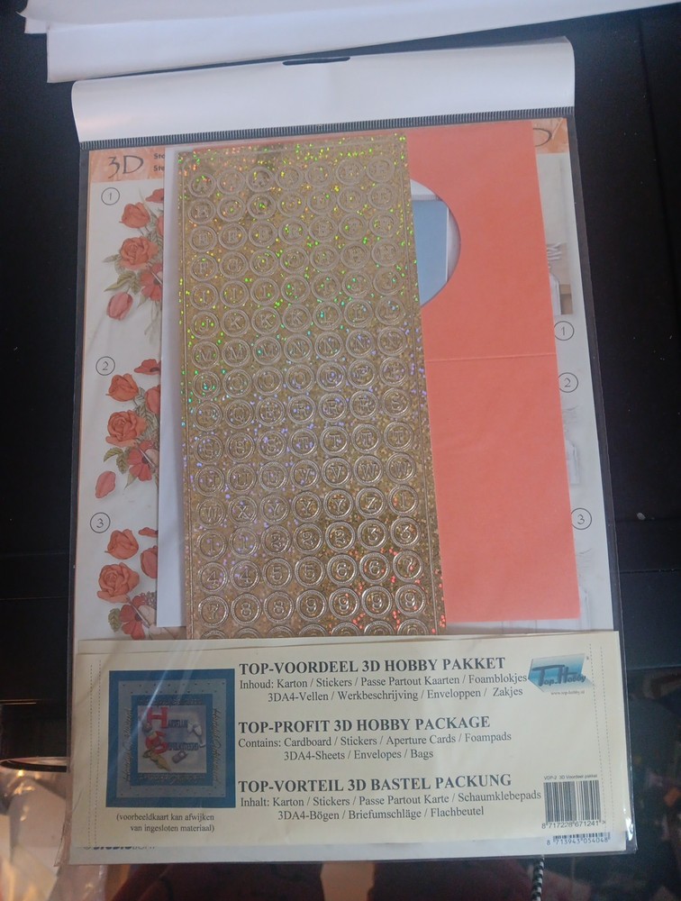 3D HOBBY PACKAGE FOR SCRAPBOOKING NEW (TH77)