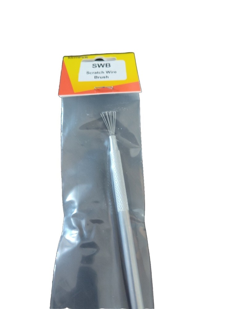 Kemper Tools Scratch Wire Brush Angled Scoring Tool SWB