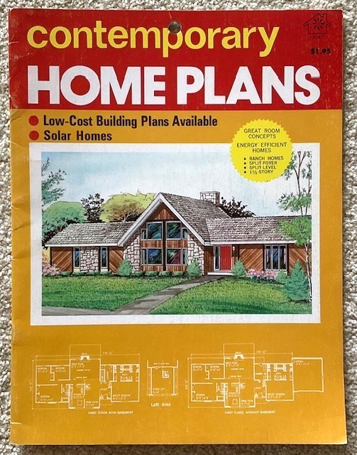 CONTEMPORARY HOME PLANS INCLUDING ENERGY EFFICIENT SOLAR DESIGNS - SC  VG