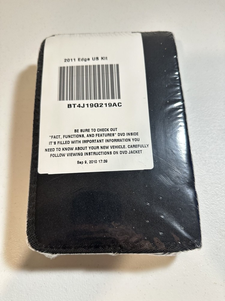 2011 Ford Edge Owners Manual Set Sealed