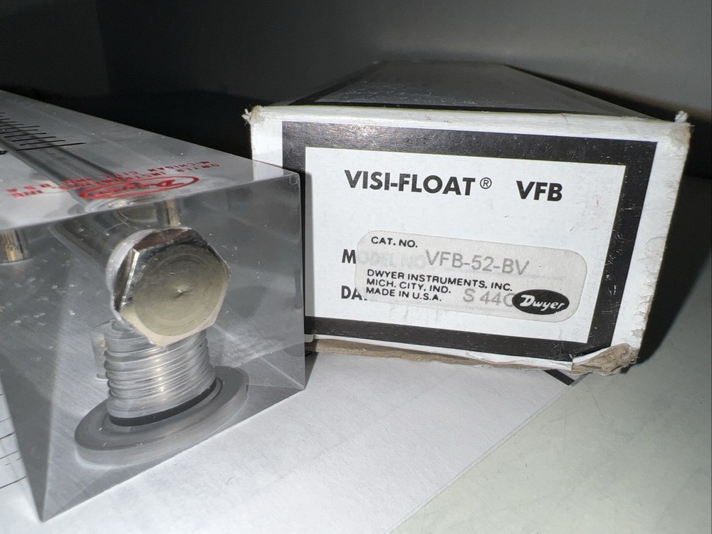Dwyer VFB-52-BV Visi-Float Flowmeter ~New
