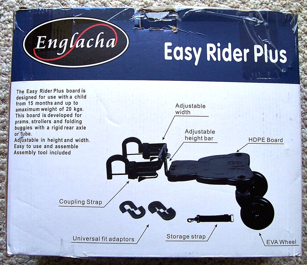 Englacha Easy Rider Plus Stroller Standing Platform  New Open Box