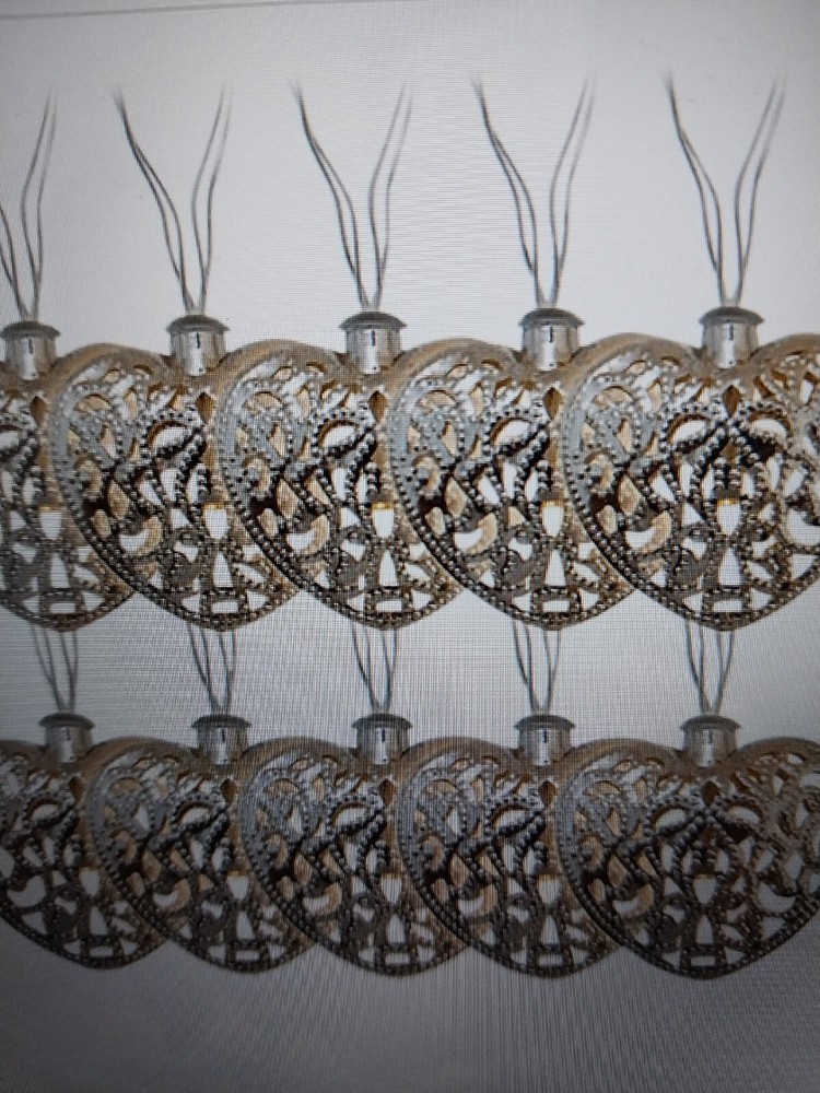 Touch of ECO Heart Shaped Solar String Lights