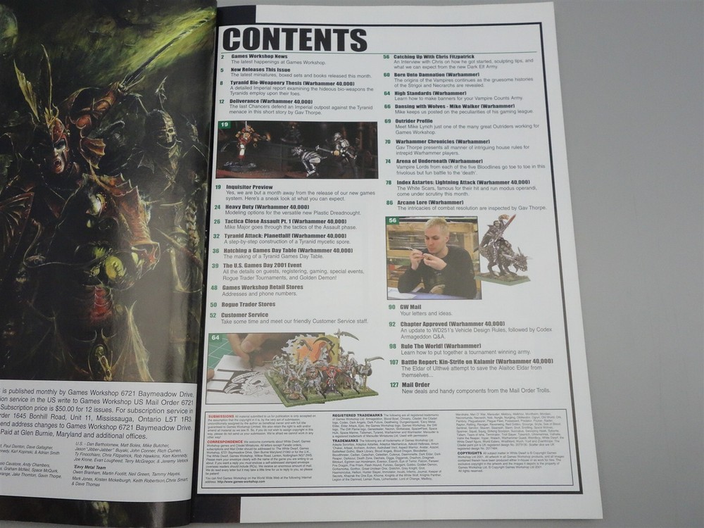 White Dwarf: Issue 256 (Games Workshop)