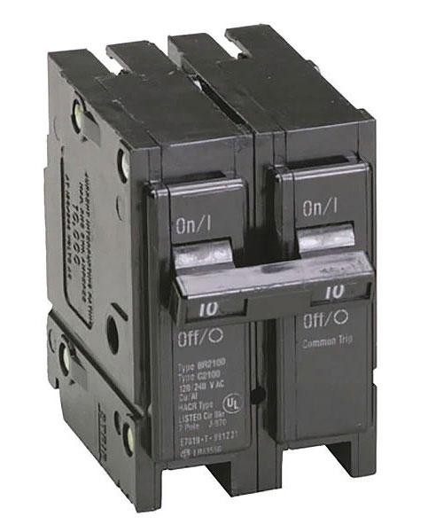 Eaton Cutler-Hammer BR210 C210 Circuit Breaker 2 Pole 10 Amp 120 / 240 Volt NEW!