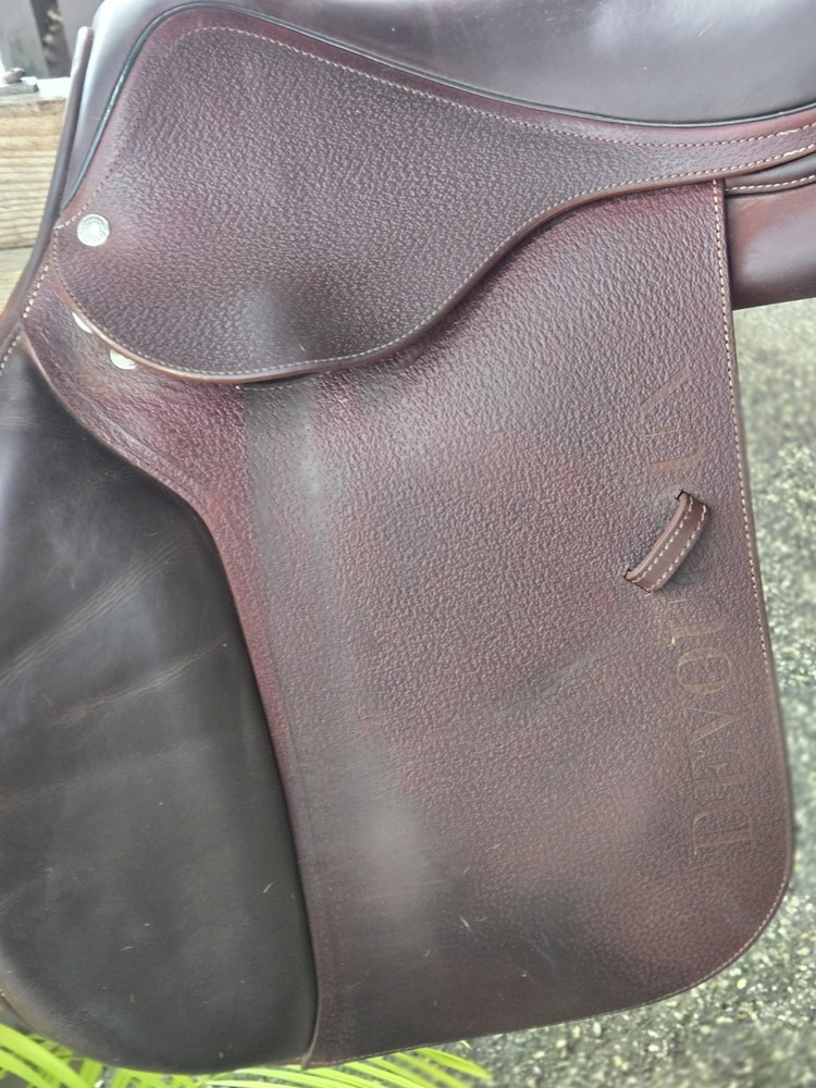 DEVOUCOUX Biarritz O SADDLE 17.5 2024 MED BROWN