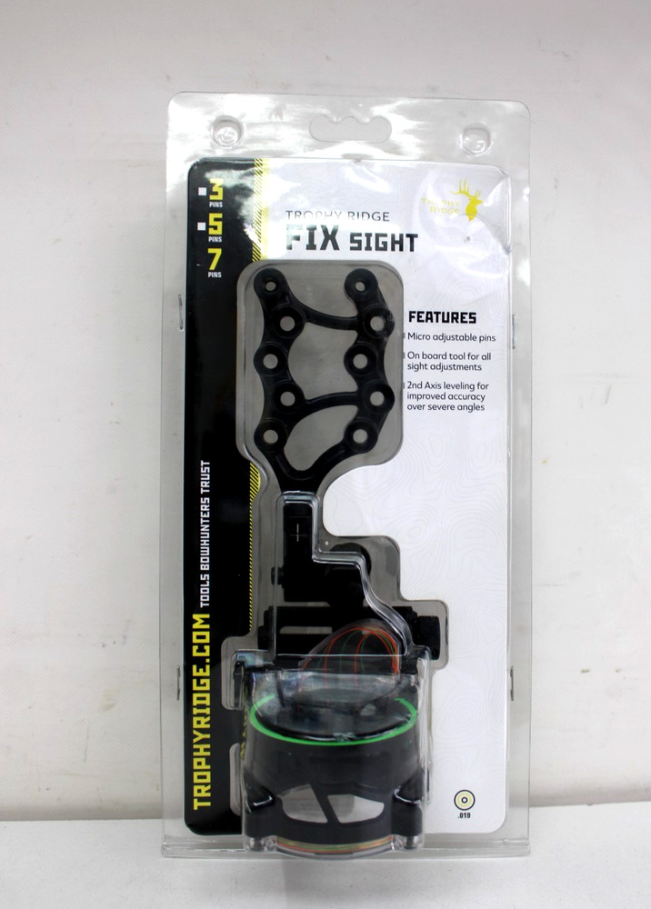 Trophy Ridge FIX SIGHT 357 PINS AS907.  NEW