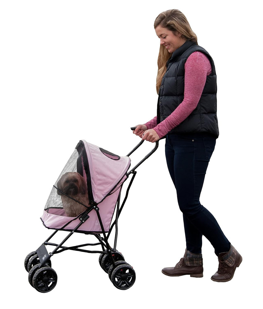 Pet Gear Travel Lite plus Stroller, Compact, Easy Fold, No Assembly Required, La