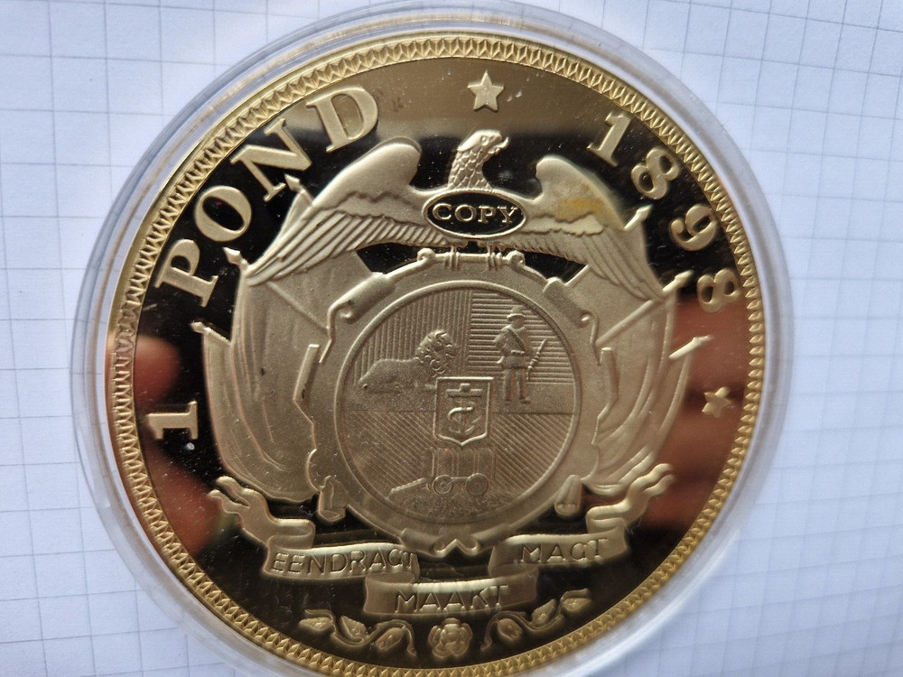 Pond 1898 Coin