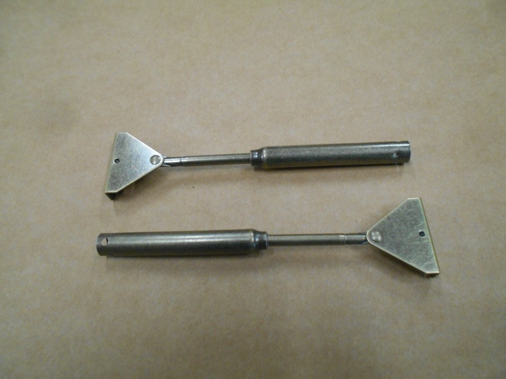 *SET OF 2 CABINET DOOR METAL SPRING LOAD MINI STRUTS 6 1/4" FREE SHIPPING