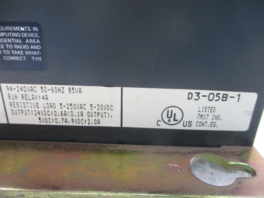 DIRECT D305B1 PLC MODULE RACK NSNP