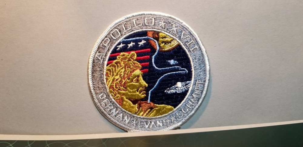 APOLLO 17 MISSION PATCH (CERNAN-EVANS-SCHMITT)