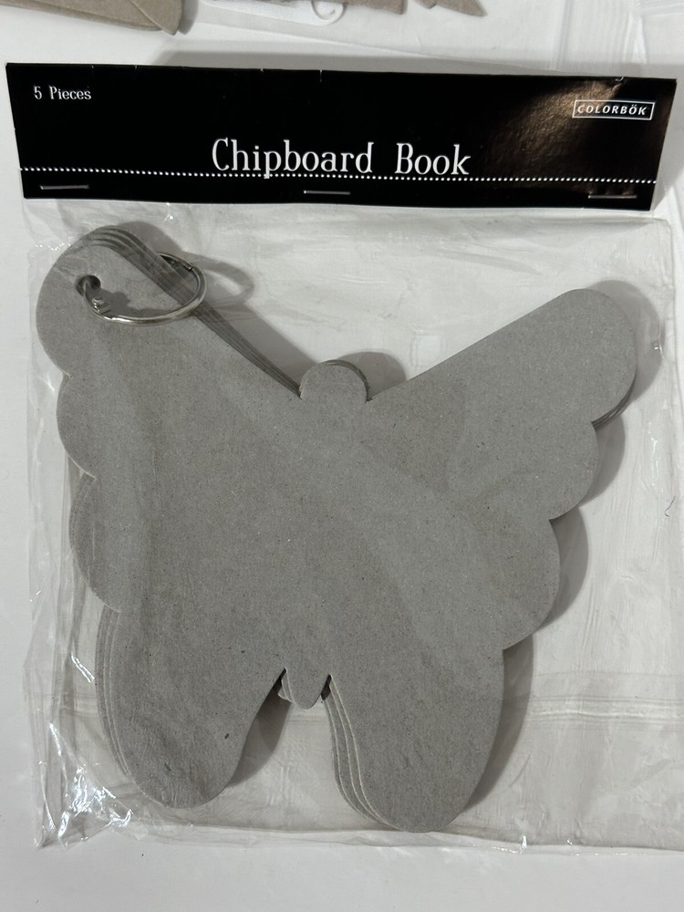 Chipboard cutouts various designs - see pictures