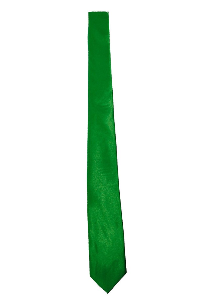 Men's solid color narrow tie width 2 1/2 inches