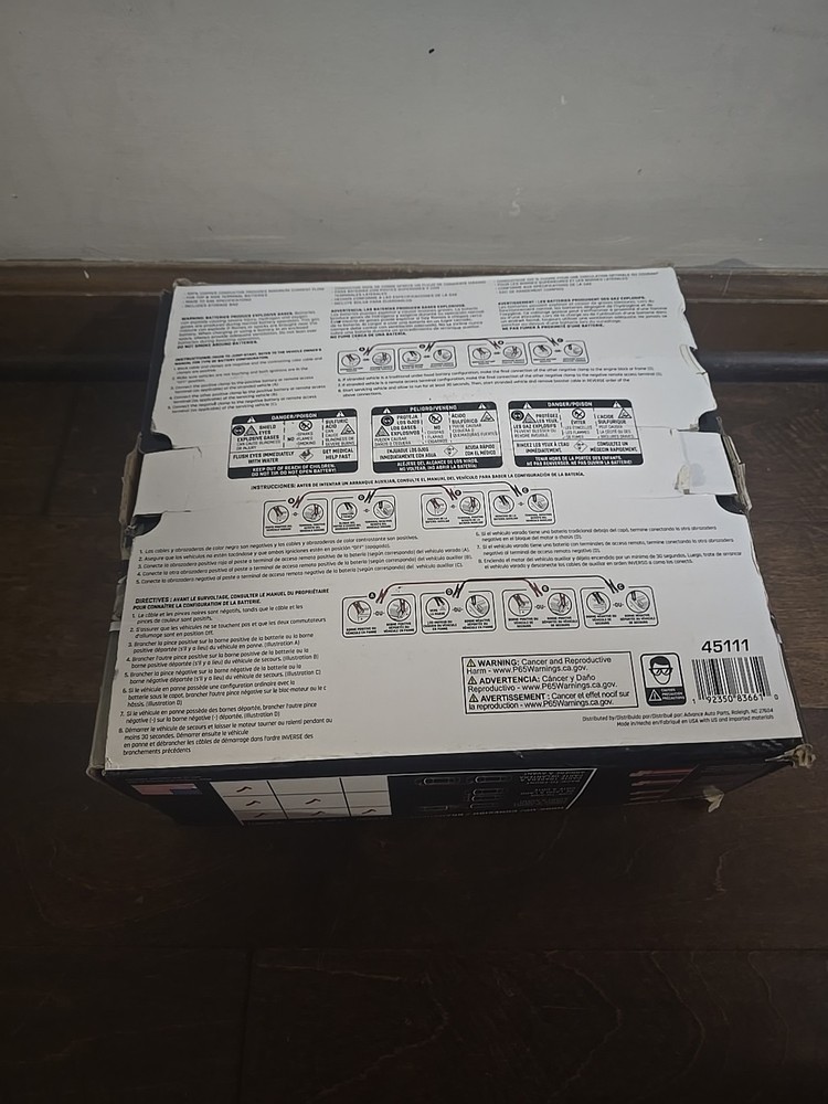 DieHard Professional Grade Jumper Cables 45111