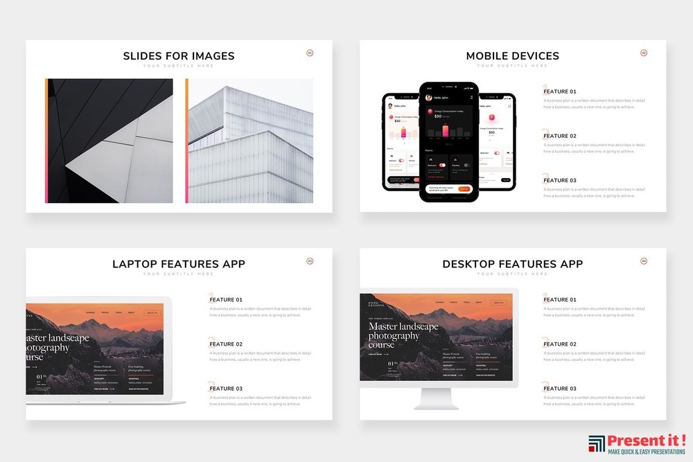Company Profile Infographics Slides Templates