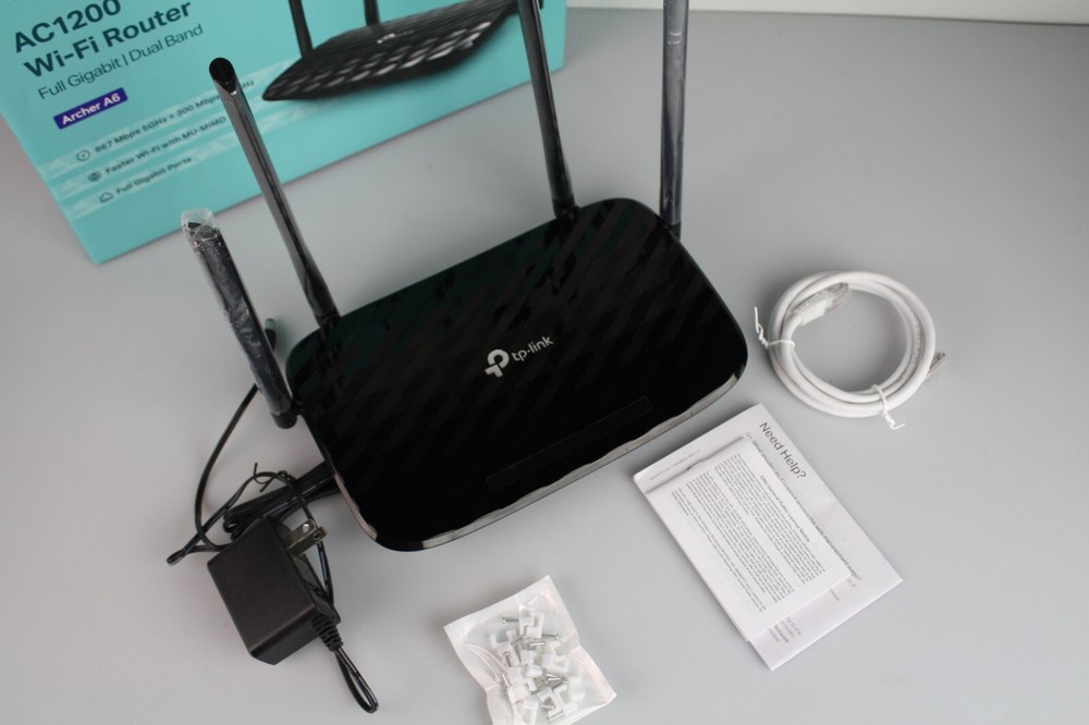 TP-Link AC1200 Smart WiFi Router - Black