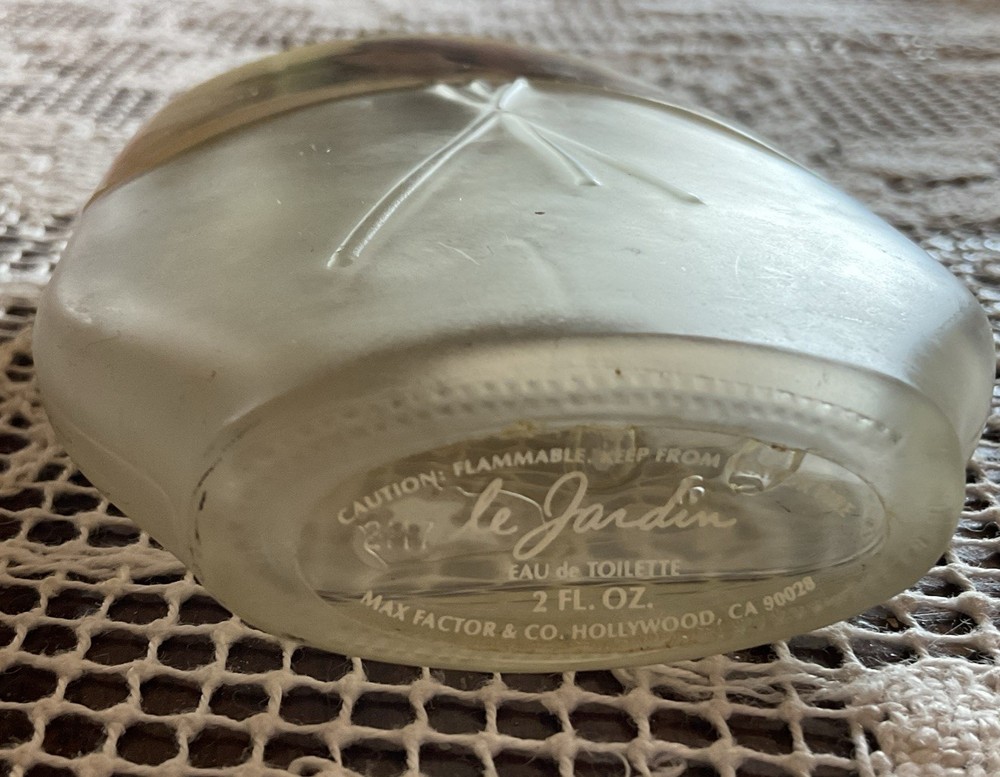 Max Factor le Jardin Perfume Bottle