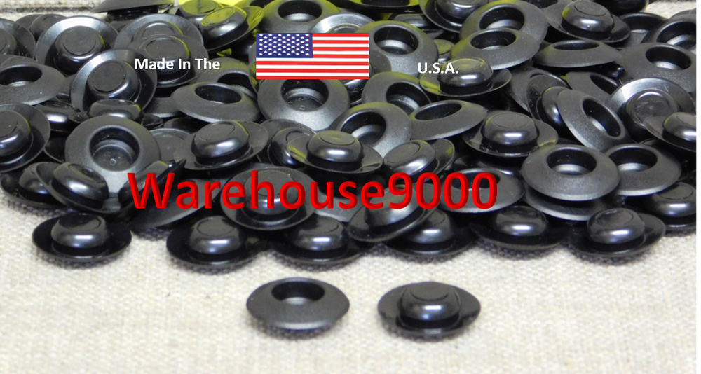 100 Auto Plastic Undercoat Rustproof Plug Caps Buttons auveco 9288 Rust Plug