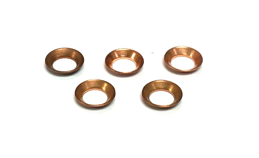 Gaskets Copper Flare Rings 1/2" Improves the Seal