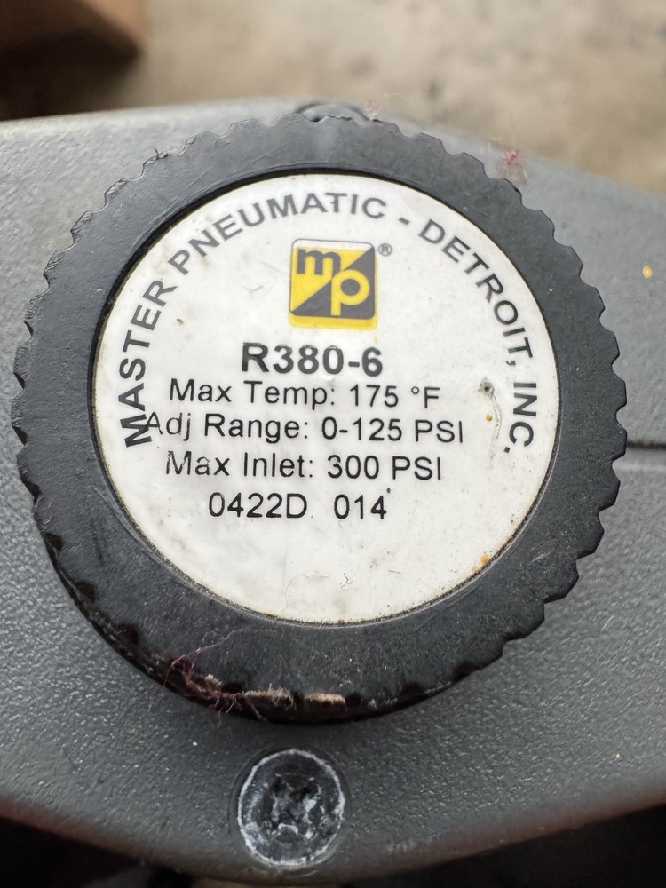 Master Pneumatic Air Regulator With Oiler Lubricator