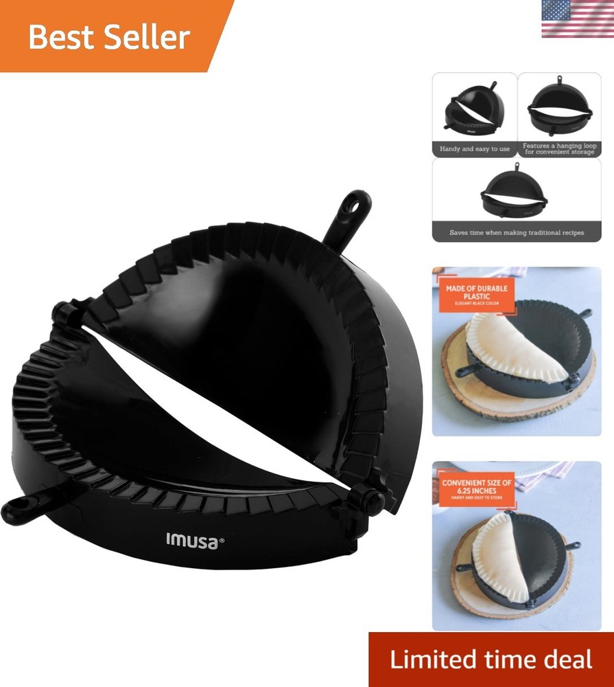 Empanada Press Set – Dumpling Maker, Plastic Empanada Mold & Pastry Press for...