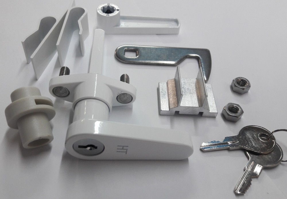 High Tech Accordion "L" Handle Lock