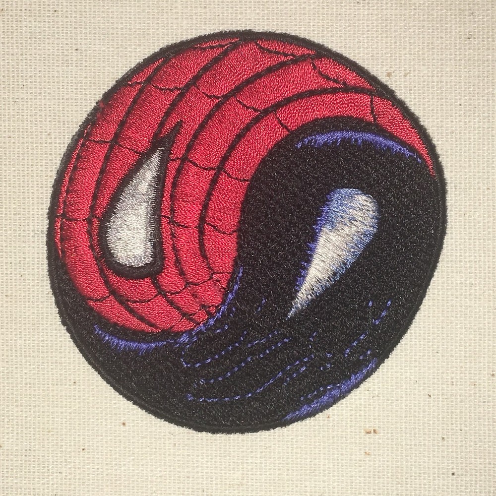 Spider-man & Venom Yin Yang Patch