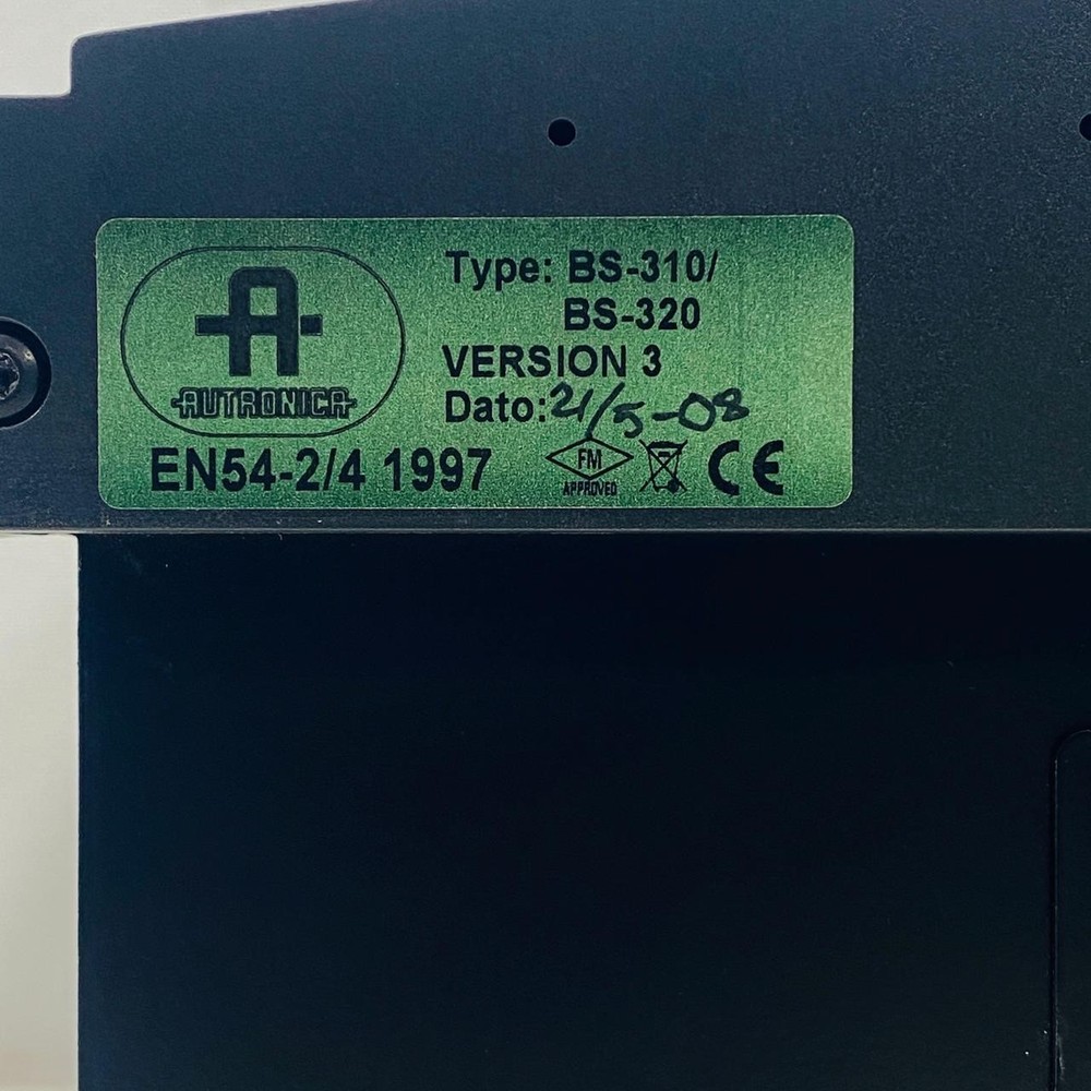 Autronica BS-310/320 Oil & Gas Fire panel .