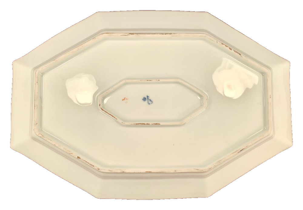 Furstenberg Grecque Athena 15" Octagonal Serving Platter Bavaria 1966-2006 (O)