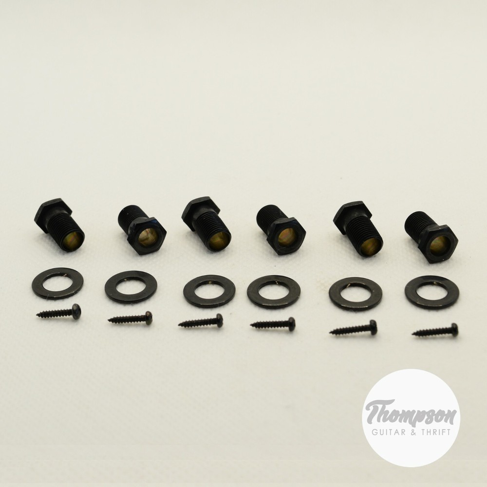 10mm Import Guitar Bushing Replacement Kit - Black
