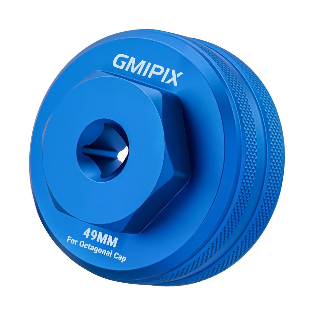 GMIPIX 49mm 8-Point Fork Cap Socket Tool Motorcycle Octagonal