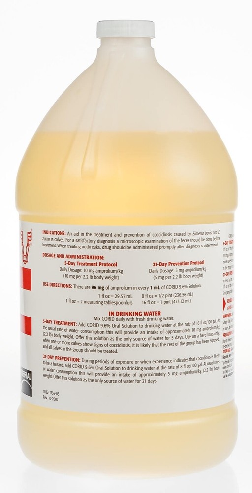 CORID 9.6% Oral Solution, 1 gallon