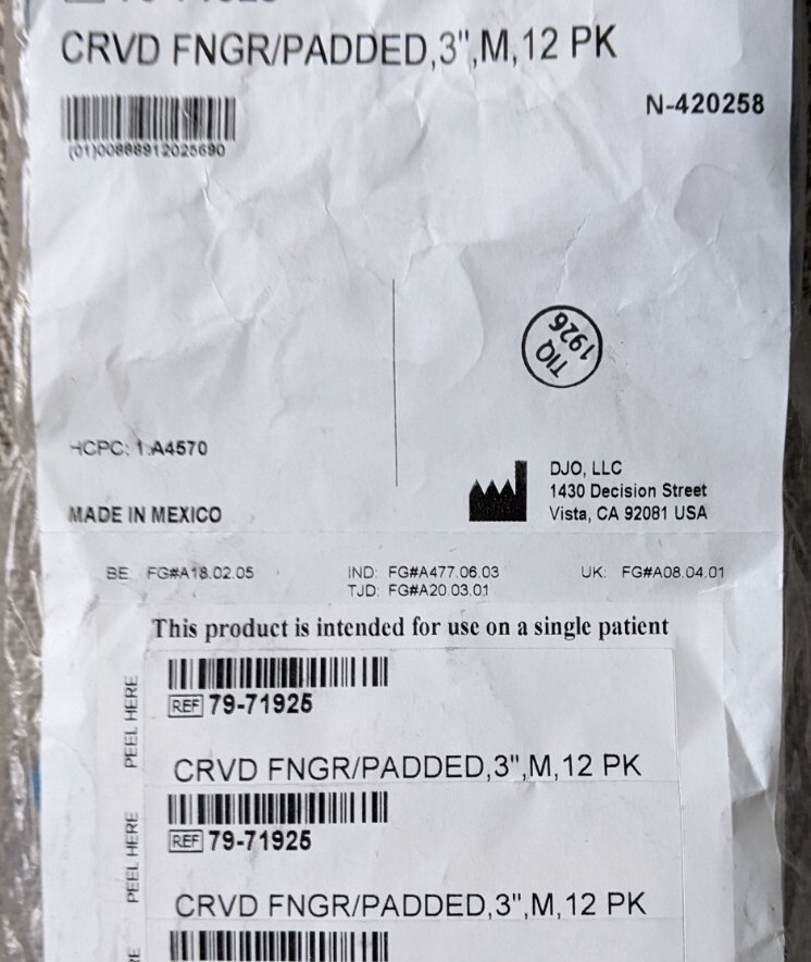 Finger Splint 12 Count By ProCare