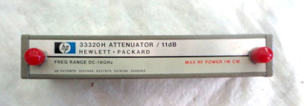 HP 33300H Programmable Attenuator, 11dB DC - 18.0 GHz