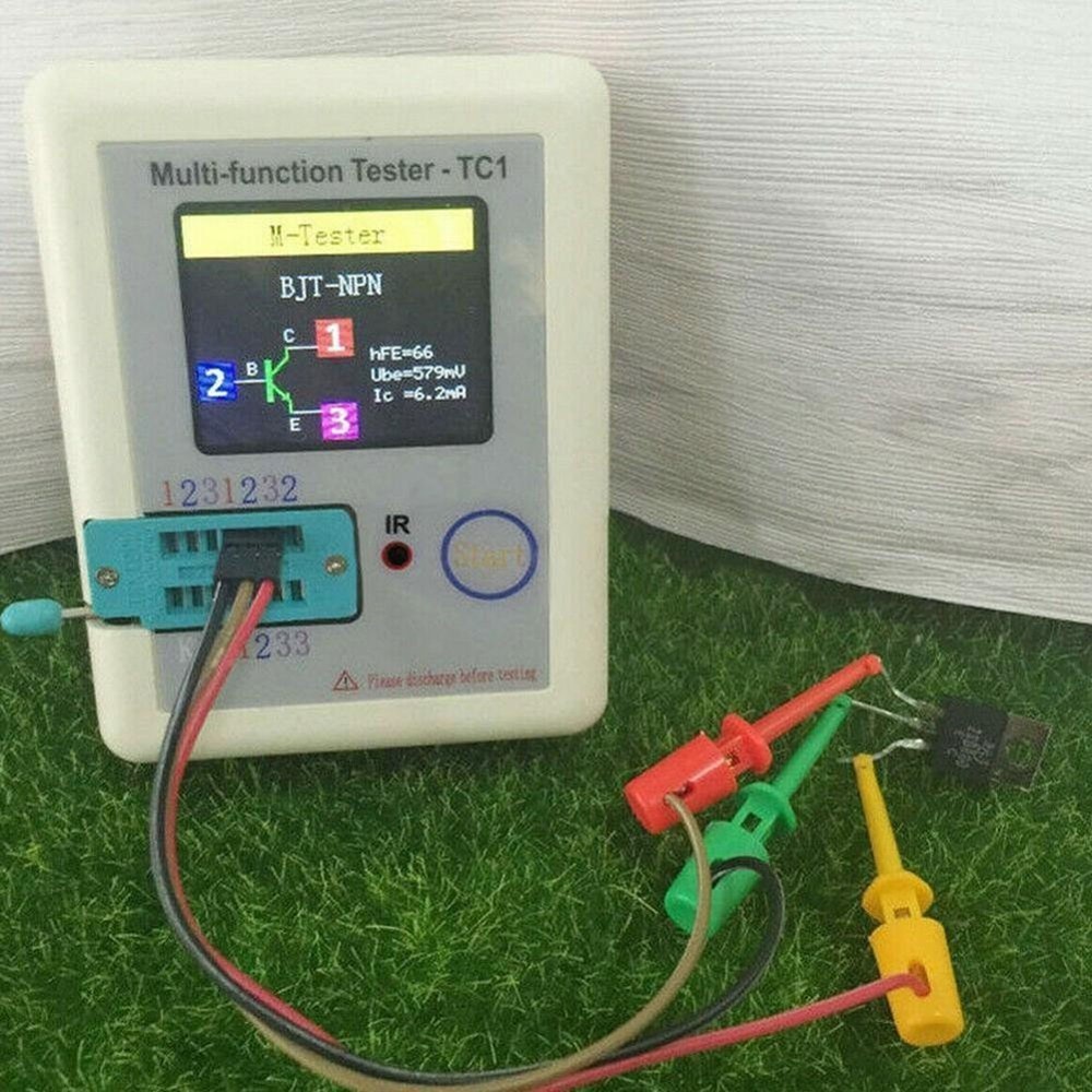 Colorful 1 8in TFT Screen Transistor Tester for Accurate Component Testing