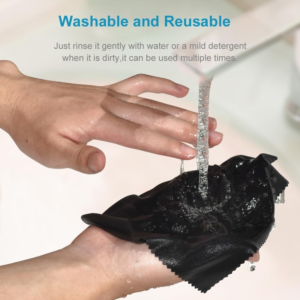 Microfiber Lens Wipes 8 Pack for Glasses and Electronics Cleaning